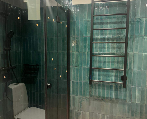 Färdigt badrum renovering