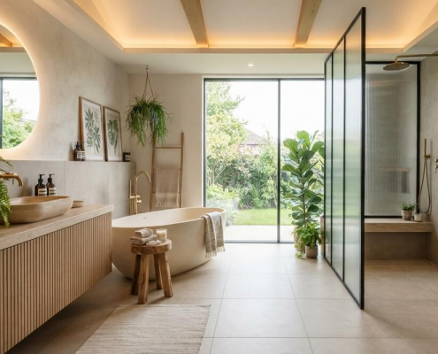 scandinavian bathroom